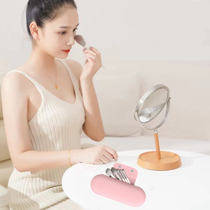 Magnetic Brush Holder Soft Dust-proof Silicone Travel Storage <b>Box</b> Portable Organizer - Product Image 5