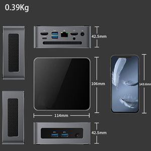 थोक उच्च प्रदर्शन इंटेल <span class=keywords><strong>i9</strong></span> मिनी पीसी 2.5g lan कोर <span class=keywords><strong>i9</strong></span> टिकाऊ औद्योगिक गेम पीसी यू/यू/यू/यू/ओ/जे पी प्लग डद्र4 राम ब्रांड नया - Product Image 5