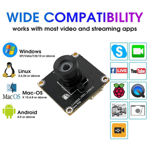 Módulo de Cámara USB Global Shutter de 0.3MP SC035HGS, Sensor CMOS de Alta Velocidad de 120fps, Cámara Industrial Compatible con UVC Plug and Play - Product Image 4