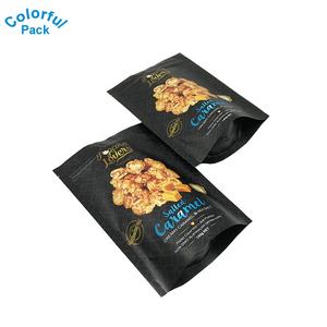 Impresión personalizada Spot Light Stand up Salted <span class=keywords><strong>Caramelo</strong></span> Bolsas de <span class=keywords><strong>palomitas</strong></span> de maíz Papel de aluminio laminado Reciclable Bolsas de embalaje de chocolate - Product Image 2