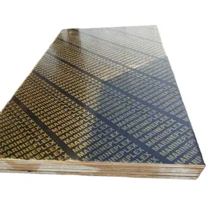 Plywood Board 16mm 16mm 17mm Finger Joint Core Small Strips Black Film Faced Marine Phenolic Plywood Board