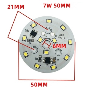 Điện áp cao 2835 <span class=keywords><strong>SMD</strong></span> <span class=keywords><strong>LED</strong></span> MODULE tuyến tính t3w <span class=keywords><strong>5W</strong></span> 7W 9W 15W Vòng bảng ánh sáng 220V <span class=keywords><strong>LED</strong></span> Board - Product Image 4