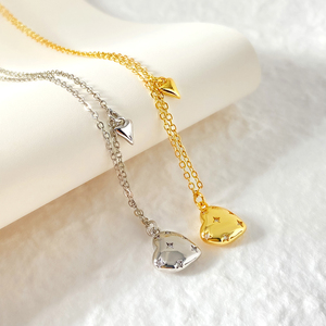 For Brass Rhodium Plated Zircon Romantic Jewelry <b>Set</b> (Necklace/<b>Earrings</b>) for women Anniversary Engagement & Wedding Gifts - Product Image 5