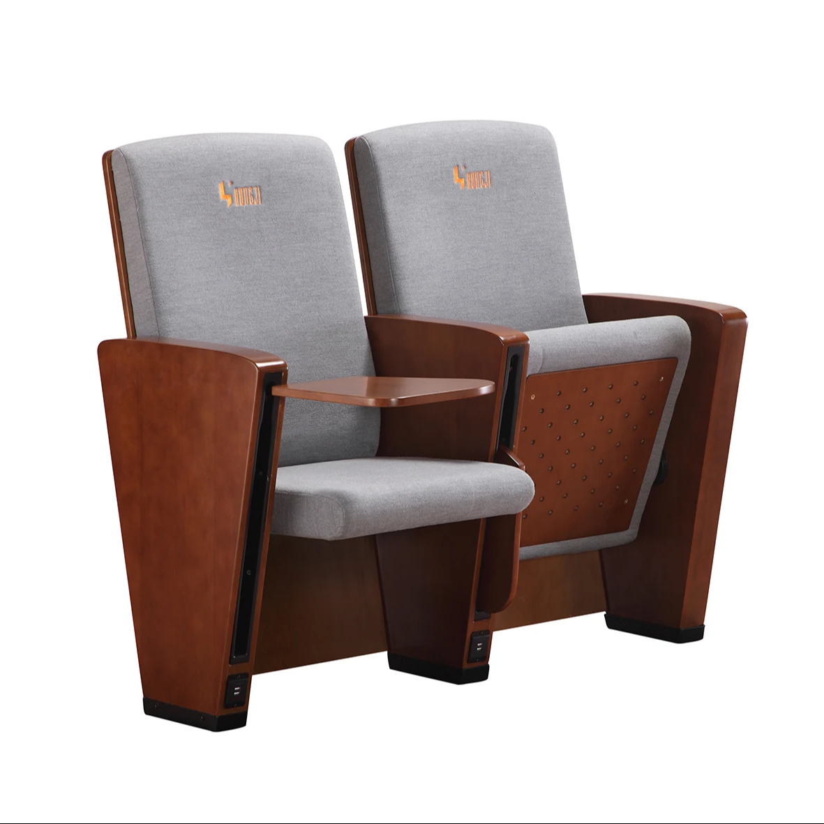 30 years experience high grade Auditorium Chair theater seating wooden HJ8005A customized size with logo for option