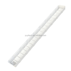 Pequeño ABS profundo hidropónico <span class=keywords><strong>NFT</strong></span> Grow Gully Vertical Gutter System para fresas verduras Hidroponik invernadero agrícola - Product Image 6