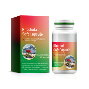 長興ブランド紅景天ソフトカプセル1g 580mg サリドロシド（100gあたり）放射線害対策サプリメント - Product Image 1