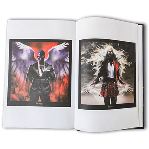 Colección de ediciones coloridas Estuche autoeditorial Libro de tapa dura personalizado Impresión de libros de novela romántica de tapa dura con bordes rociados - Product Image 3