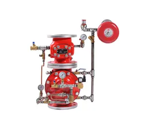 Fire Fighting Sprinkler System ZSFY 150-1.6 Alarm Valve Diaphragm Preaction Device Flange Connection Fire Fighting Equipment