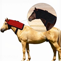Enveloppe de thérapie par lumière rouge pour le cou de cheval 660nm+850nm, appareil LED sans fil pour équidés, guérison des tissus profonds, en polyester 196