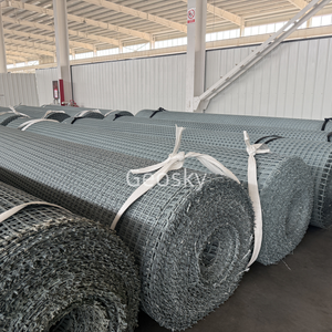 Tessuto in fibra di basalto Premium in poliestere Geogrid efficace <span class=keywords><strong>rinforzo</strong></span> nella categoria geogriglie realizzato in plastica in fibra di vetro PP - Product Image 4