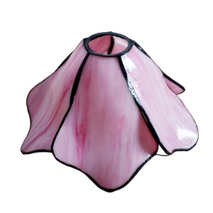 โคมไฟแก้วสีขายส่ง โคมไฟตั้งโต๊ะ โคมไฟระย้า อุปกรณ์โคมไฟ<span class=keywords><strong>เพดาน</strong></span> ตัวครอบโคมไฟเชื่อมด้วยมือ - Product Image 5