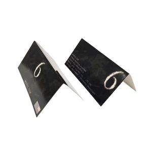 Thẻ bán lẻ Bao bì thiết kế tùy chỉnh thẻ tiêu đề bao bì in ấn túi nhựa toppers tông thẻ tiêu đề - Product Image 1
