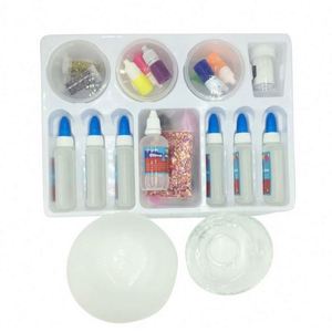 Funny Make Your Own Crazy <b>Slime</b> Supplies Kit Pink Clay Plastic Glue Activator DIY <b>Slime</b> Kit for Children's Toys Relieve Stress - Product Image 5