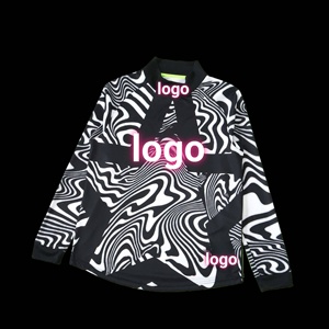 2627 Seragam Berkualitas Tim Nasional Sepak Bola Brasil Versi Penggemar Kiper Lengan Panjang Poliester Cepat Kering Bernapas Tracksuits - Product Image 1