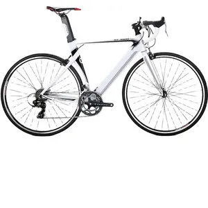 새로운 탄소 자갈 자전거 700 * 18C 45C 타이어 탄소 도로 자전거 사이클 남자 도로 자전거