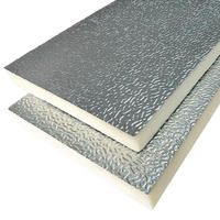 Panel Saluran Udara Komposit PID Berinsulasi Aluminium Foil Hemat Energi PIR Pre Insulated Ductwork untuk Ventilasi Komersial Besar