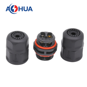 <span class=keywords><strong>Conector</strong></span> Eléctrico Impermeable <span class=keywords><strong>Tipo</strong></span> Tornillo de <span class=keywords><strong>2</strong></span> y 3 Pines para Luz de Jardín Exterior <span class=keywords><strong>Tipo</strong></span> L AOHUA M16 - Product Image 2