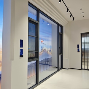 Deioux Aluminum Alloy Swing Casement <b>Window</b> Tempered Glass Anti-Theft <b>Security</b> <b>Lock</b> - Product Image 2