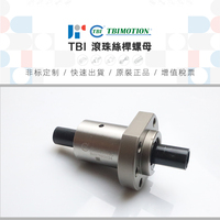 Vis à billes TBI de Taïwan SFA1605 SFA2005 SFA2505 SFA3205 SFA4010 C7, roulement de vis à billes CNC de précision sur mesure en alliage à haute teneur en carbone