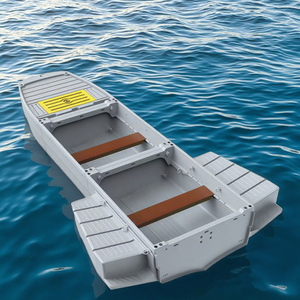 Petit dériveur de <span class=keywords><strong>bateau</strong></span> de pêche de sauvetage pliant portable monté sur véhicule avec moteur hors-bord MIDELI en plastique PE bon marché à vendre - Product Image 3