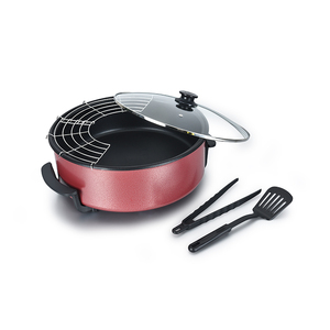 32 cm household round heat control baking cover cast iron <span class=keywords><strong>pizza</strong></span> pan - Product Image 1