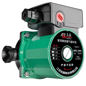 Bomba de Circulación Automática Silenciosa de Una Etapa para Calefacción Doméstica, Bomba Pequeñ<span class=keywords><strong>a</strong></span> de <span class=keywords><strong>Agua</strong></span> Caliente para Tuberías de Calefacción, de Latón de Baja Resistencia para <span class=keywords><strong>Agua</strong></span> Limpia - Product Image 1
