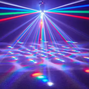 UNOXINE Projecteur à tête mobile LED DMX Flying Star Hammer pour spectacles sur scène, effet de faisceau RGBW pour clubs et hôtels - Product Image 5