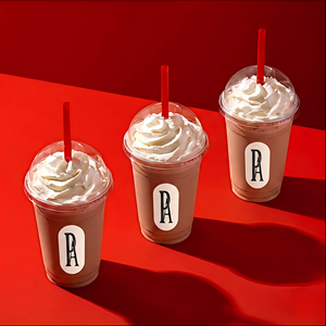 Gobelet froid en PP recyclable sans BPA avec couvercle, logo personnalisé, 12-24 oz, pour salons de thé et cafés, conforme ESG 2026, prêt DDP - Product Image 2