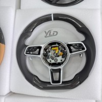 Volant sport YLD pour Porsche 911 992 GT2 GT2RS GT3 GT3RS GT4 Cayenne Macan Boxster Cayman