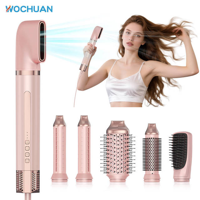 1400W All-in-One Hair Dryer & Styler Fast Drying Hair Curls & Straightens in Minutes Professional Hair Styling Tools Hair Dryer