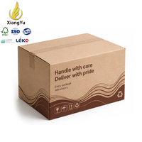 Boîte en carton ondulé, emballage robuste, impression sur mesure pour le transport et le stockage de produits industriels