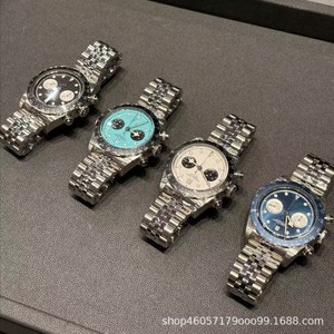 <span class=keywords><strong>Montres</strong></span> de sport de luxe Pateks à prix de gros, mouvement chronographe 7750, cadran saphir lumineux, étanches, en acier inoxydable Philippes - Product Image 4