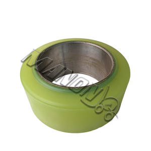 Roue motrice de chariot élévateur Hyster, jante en acier polyuréthane, différentes tailles, pour pièces d'équipement de manutention - Product Image 3