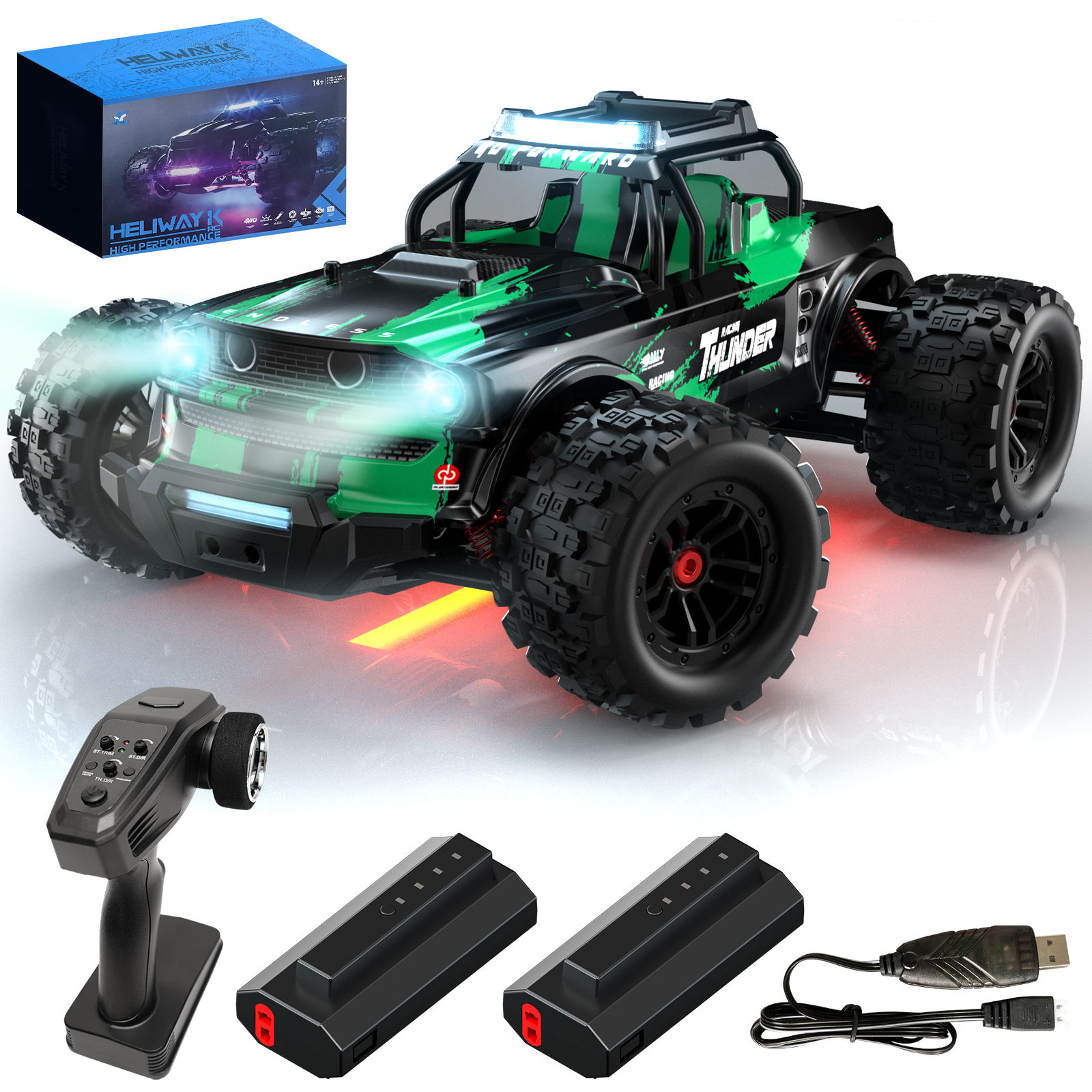 SMRC-1213 Vert (double batterie)