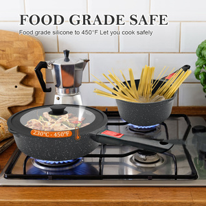Vente directe d'usine Couvercles de <span class=keywords><strong>pot</strong></span> en silicone de qualité alimentaire de haute qualité Couvercle de <span class=keywords><strong>pot</strong></span> universel en verre trempé - Product Image 6