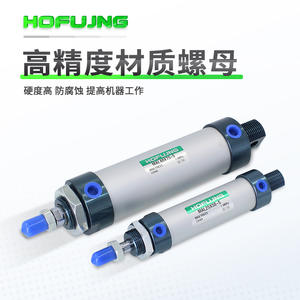 Cilindro Neumático Miniatura de Aleación de Aluminio, Micro Cilindro MAL16/20/25/32/40X25X50X75X100 Nuevo Usado con Filtro para Trabajo con Aire - Product Image 5