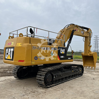Excavatrice hydraulique d'occasion CAT 349D2L, 46,5 tonnes, pour travaux de terrassement, sur chenilles, CAT349D CAT350 CAT336D2L CAT349D2L
