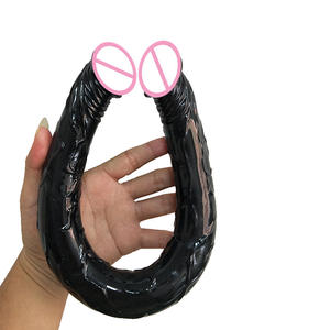 <span class=keywords><strong>Adult</strong></span> Supplies Sexspielzeug Doppelkopf Dildo Realistisch Lang Anal Plug Riesiger Vaginal Stimulator Sexspielzeug für Lesben Paare Homosexuell - Product Image 3