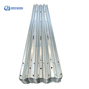 Barrera de Tráfico AASHTO M180 EN1317, Barandilla de Seguridad para Carreteras con Viga en W Galvanizada en Caliente, Barrera para Puentes, Barrera de Cables, Poste H, IPE140 - Product Image 1