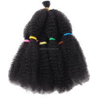 Cheveux Afro Kinky en vrac pour tresses, Marley Afro Bulk Kinky Afro Twist