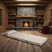Matelas pneumatique gonflable automatique d'extérieur, épais, résistant à l'humidité, tapis de sol pour tente de camping, coussin de couchage léger pour la randonnée