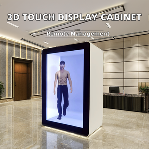 Đa chức năng tương tác cảm ứng <span class=keywords><strong>3D</strong></span> Holographic LCD trong suốt Màn hình hiển thị tủ trong Nhà Vật Lý Cửa sổ hiển thị văn bản - Product Image 2