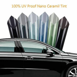 Film de protection solaire pour vitres de voiture TESR organique noir VLT 05% UV100% Nano-céramique - Product Image 2