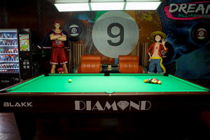 Table de billard BLAKK DIAMOND 9 pieds la plus populaire, table de billard Maxima 8 avec pieds en bois massif et <span class=keywords><strong>feutre</strong></span> CPBA dans le club - Product Image 3