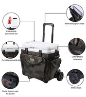 Joinint — refroidisseur de camping professionnel pour la pêche, camouflage pour l'extérieur, glace à poignée, l