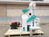 Machine industrielle de décorticage et de polissage du riz pour usine