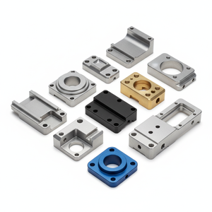 Pièces métalliques de précision usinées par CNC personnalisées de haute qualité, fabrication d'alliages d'aluminium, acier inoxydable, services de fonderie de matériel - Product Image 1