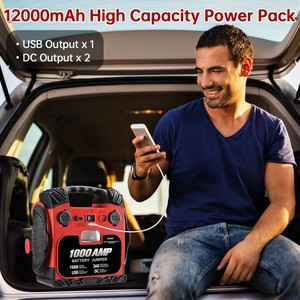 Kit de Herramientas de Emergencia para Vehículos de 12V, Portátil, con Bomba de Aire, Herramientas de Emergencia - Product Image 3