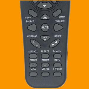 คริสตัลลูกปัดรีโมทคอนโทรล YK-01279 สำหรับเดลล์โปรเจคเตอร์ 1609WX 1610ND M409WX M410HD S300W สีดำ - Product Image 3