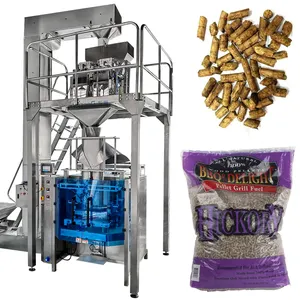 Hot Sales Automatic 10KG 20KG linear Weigher Packing Machine Madeira Pellets Bag Packing Machine Cat Litter Pouch Packing Machine